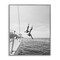 Stupell Industries People Diving from Boat Framed Giclee Design By Sisi and Seb